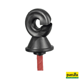 Ersatz-Kopfisolator mit Ring, für runde Pfähle d= 7 mm (25 Stück / Pack)