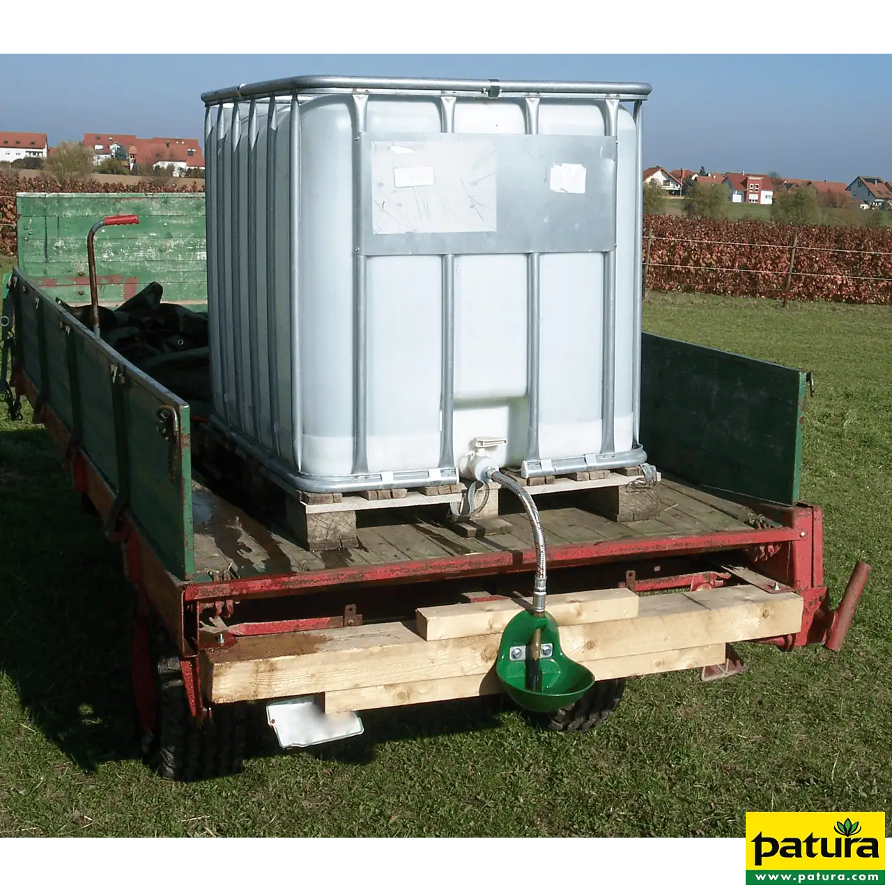 Rohrventil-Becken Mod. 10P robuste Kunststoffschale