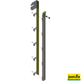 Elektro-Agrartor PLUS, Bausatz ohne Motor und Schalter, Breite 6,00 m, Höhe 8,00 m