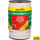 Tornado XXL Seil, 200 m Rolle, 6 Niro 0,20 mm, 3 Cu 0,30 mm, weiß-rot