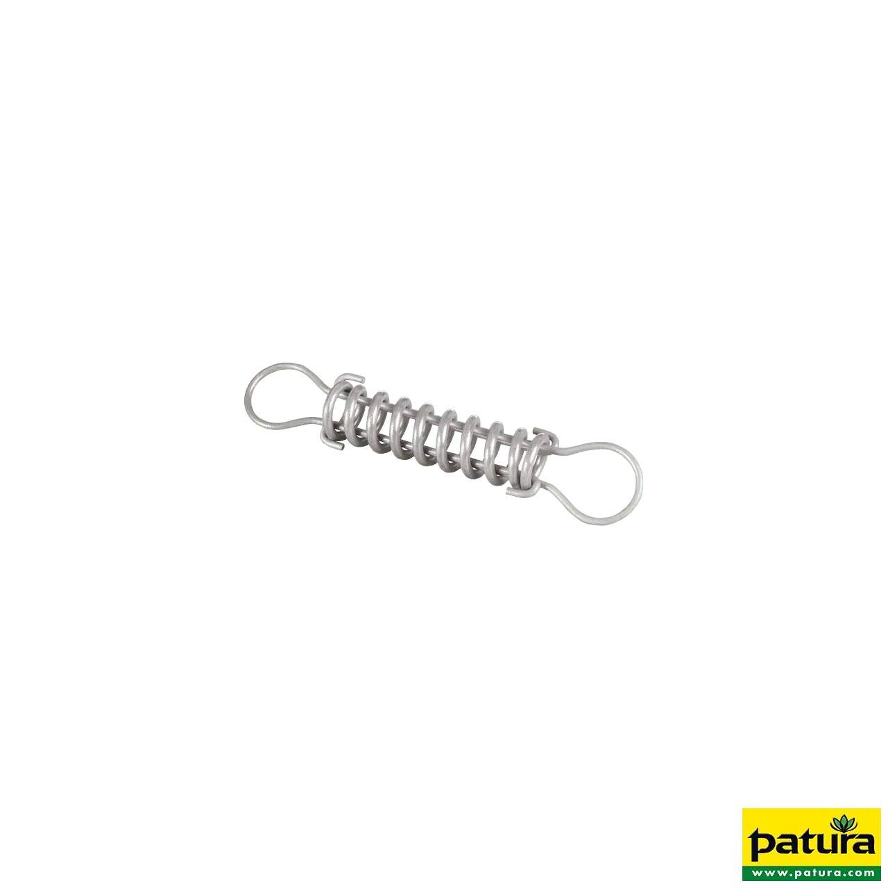 Stahlspannfeder Edelstahl, für Stahldraht d= 1,6 mm und d= 2,0 mm