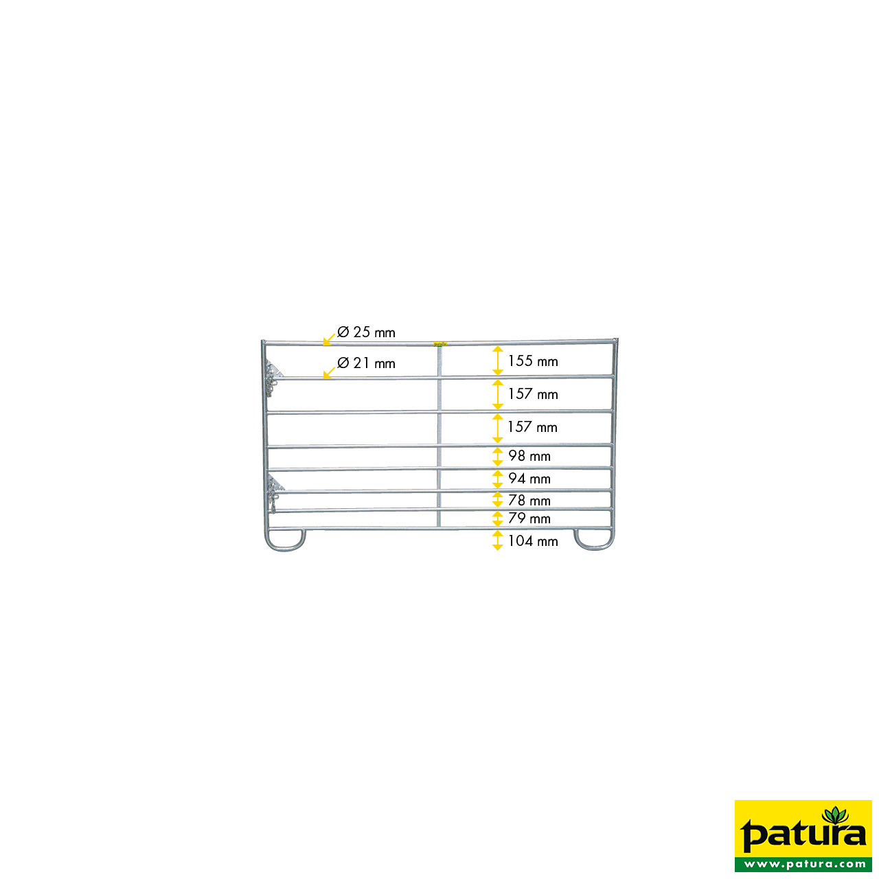Mini-Panel 1,37 m, H= 1,10 m, vz