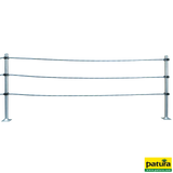 Kreuzklemme flexibles Nackenseil für Pfosten d= 76 mm