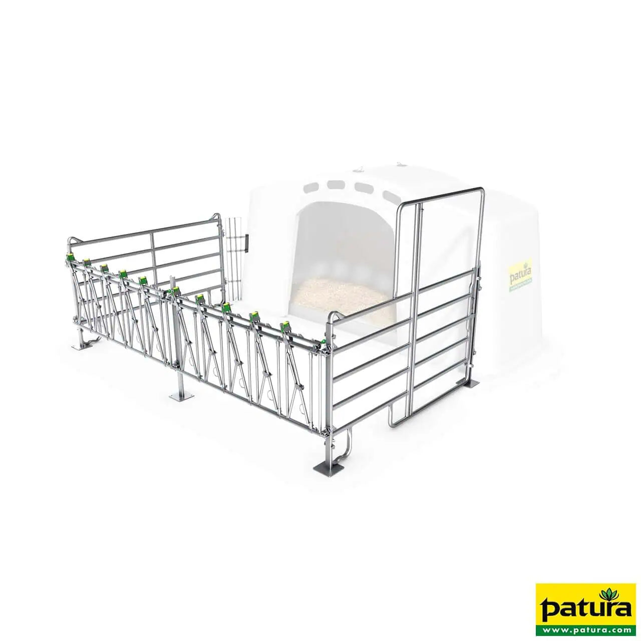 Profi-Umzäunung, komplett, passend für Kälberhütte XXL