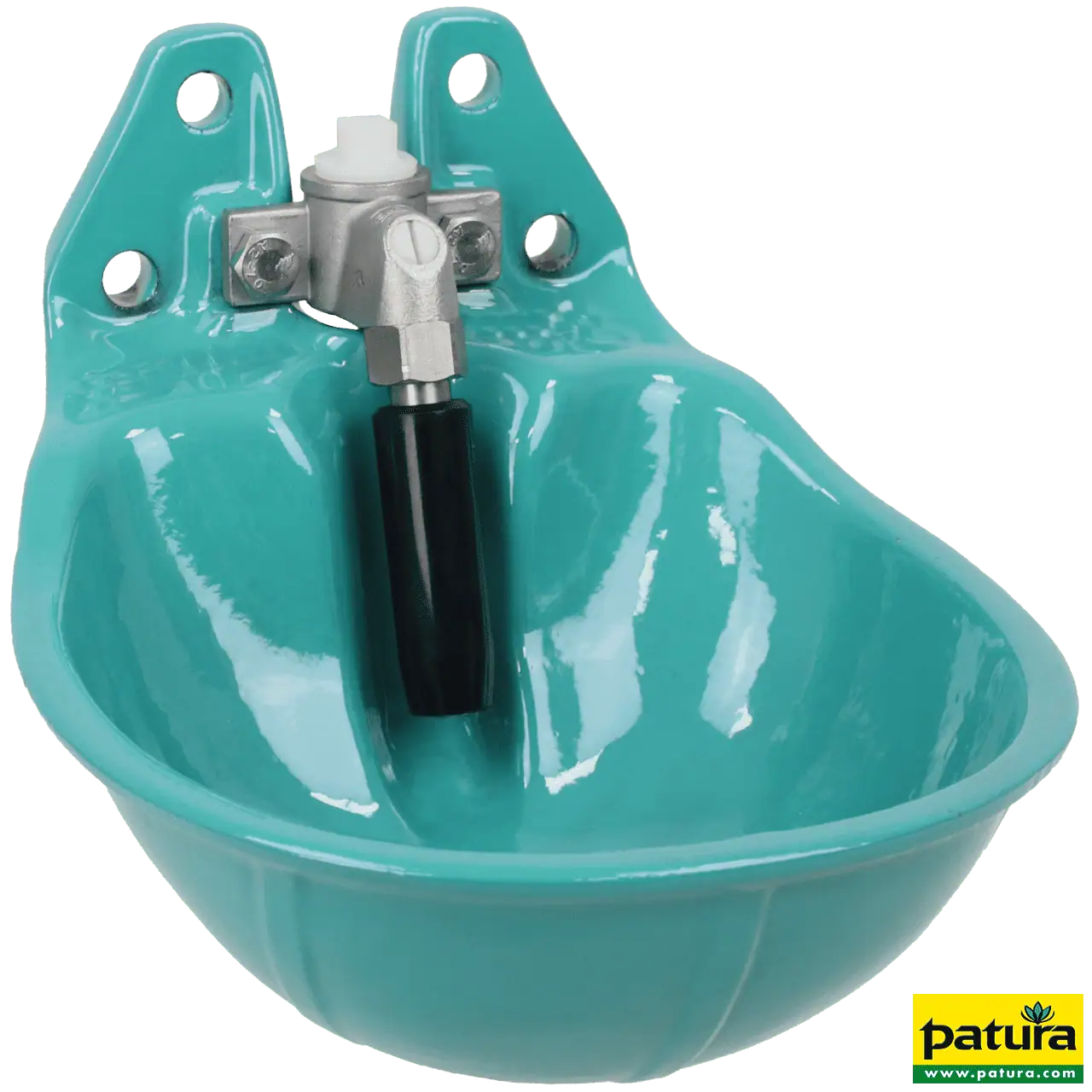 Rohrventil-Becken Mod. 25R mit 3/4" Edelstahlventil