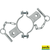 Schelle d=102 mm, 2 Halter, vz