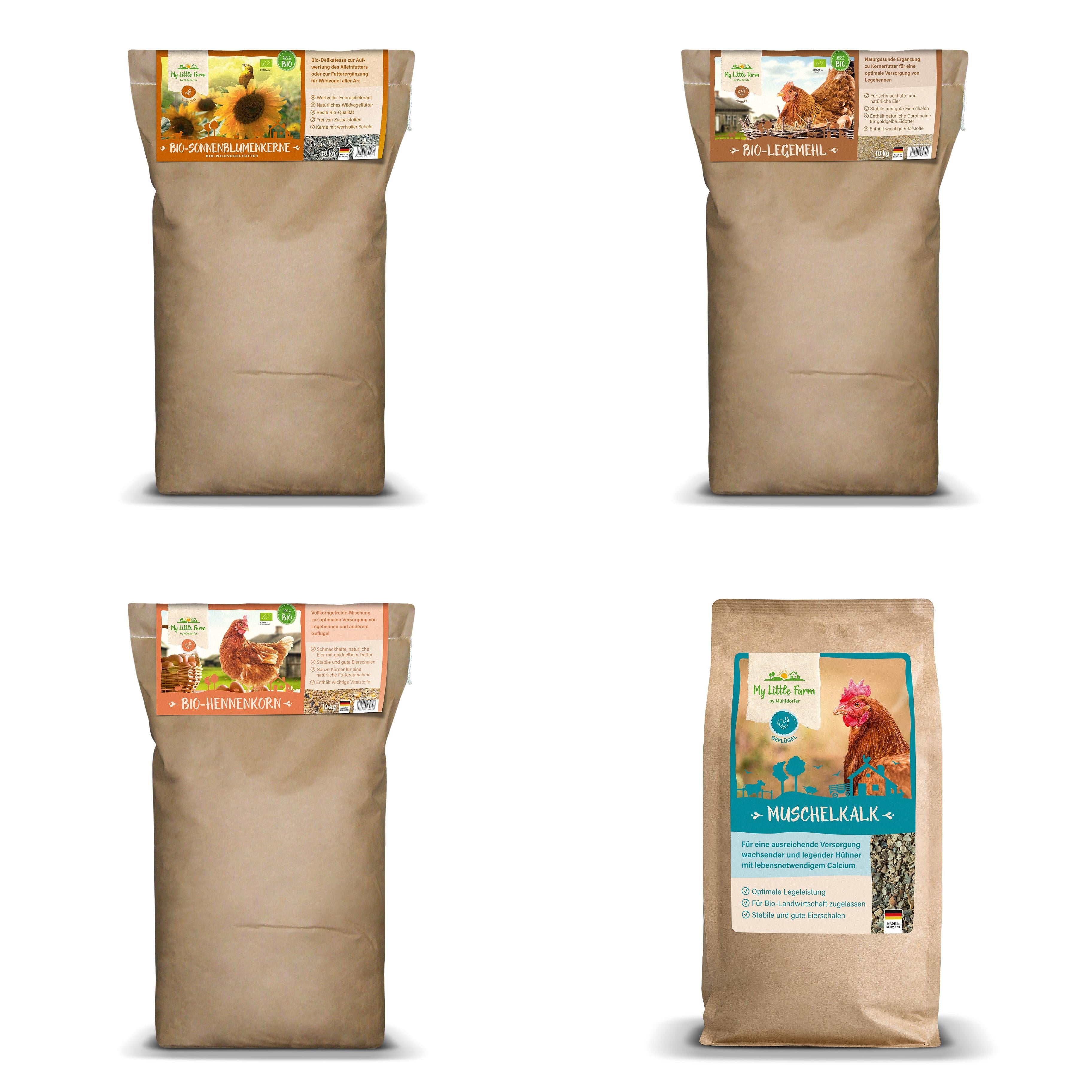 Bio-Futter-Nährstoff-Mix für Legehennen