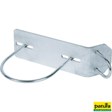 Halter für Bugrolle an Rohr d= 48 mm nicht geeignet für Liegeboxenbügel