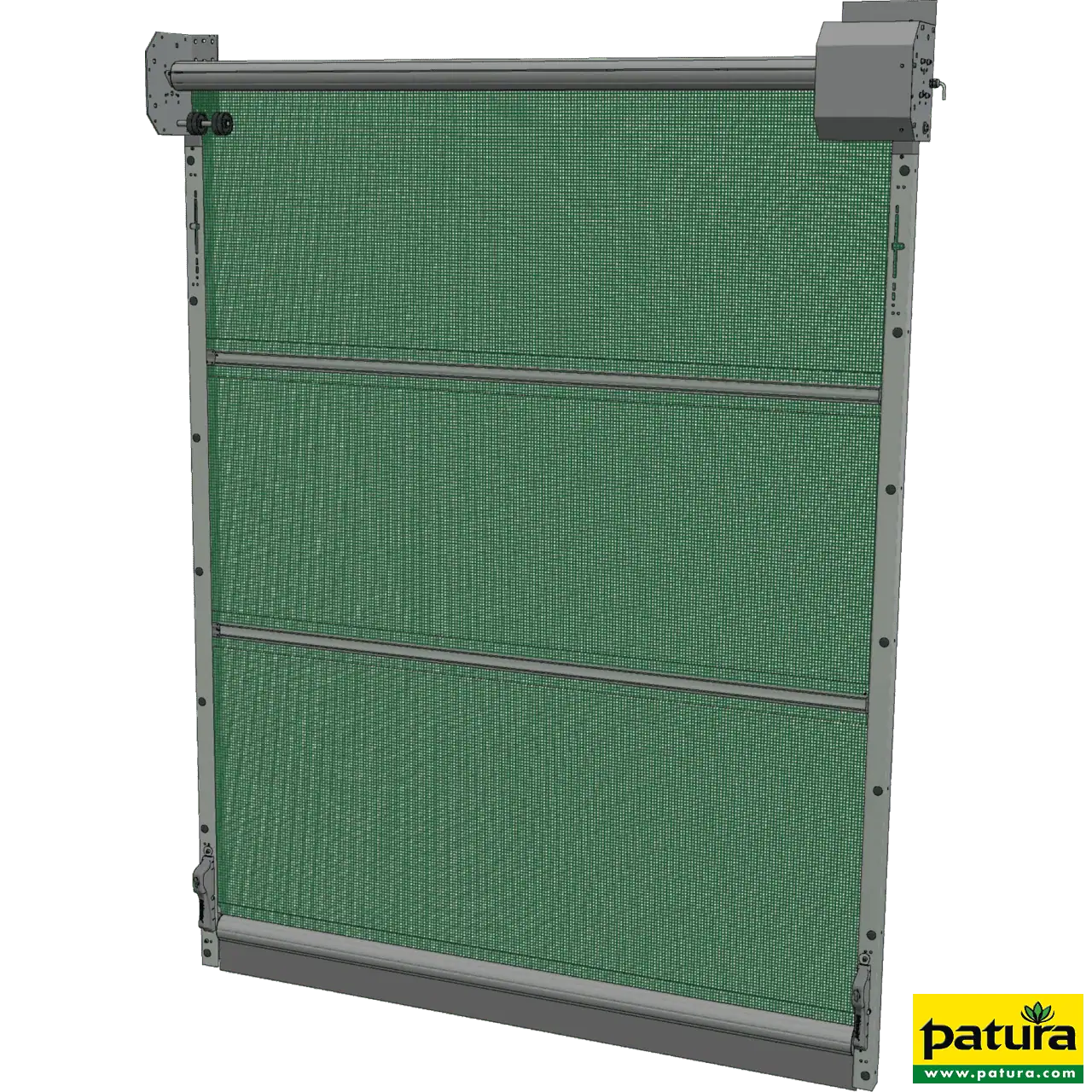 Elektro-Agrartor PLUS, Bausatz ohne Motor und Schalter, Breite 6,00 m, Höhe 8,00 m