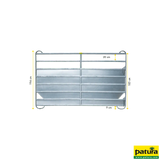 Panel-8 Plus 2,40 m mit Blechverkleidung