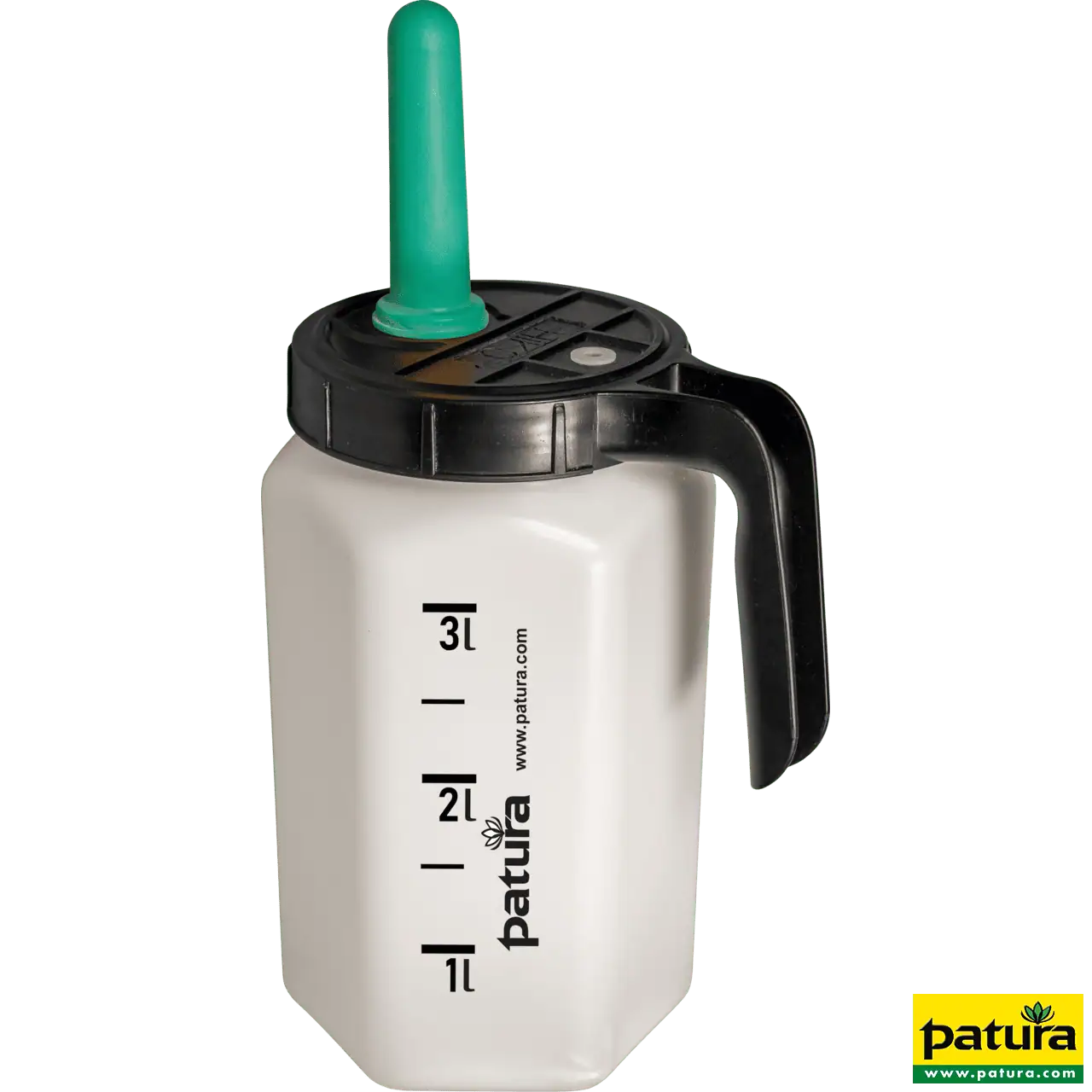 Kälber-Tränkeflasche Profi 3 Liter inkl. Sauger weich und 1-Click-Ventil