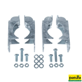 Halter für Schwingbürste MINI für Rundpfosten d= 102 mm