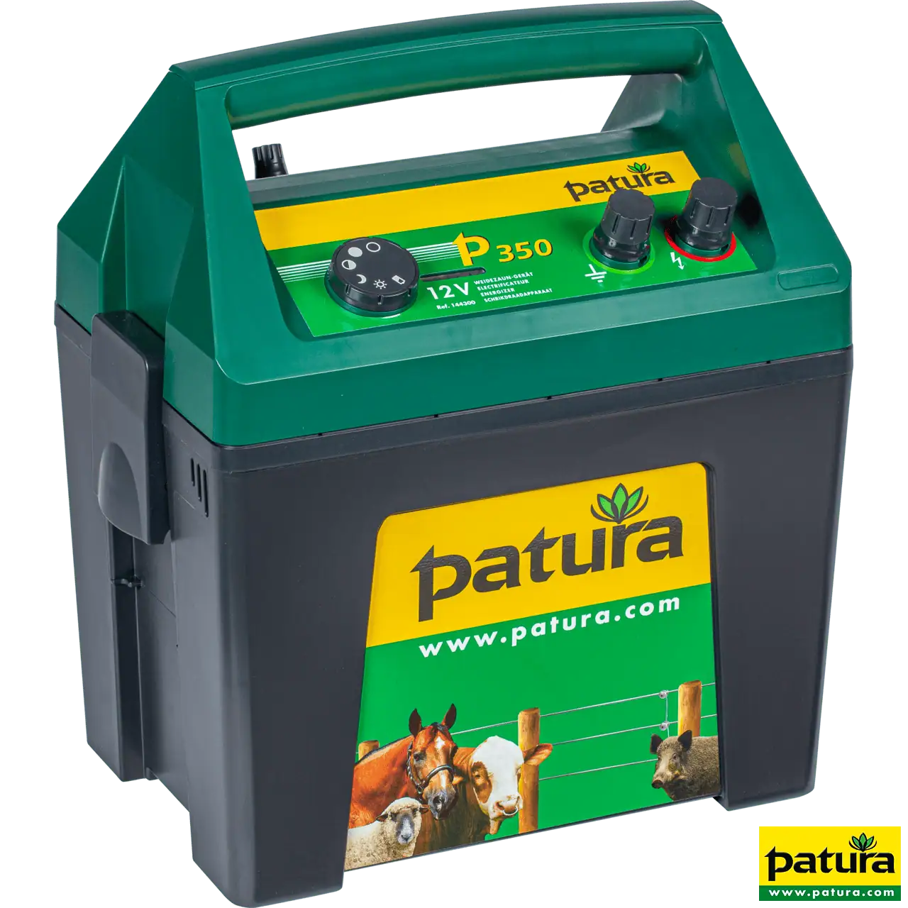 MaxiBox P350, Weidezaun-Gerät für 12 V Akku
