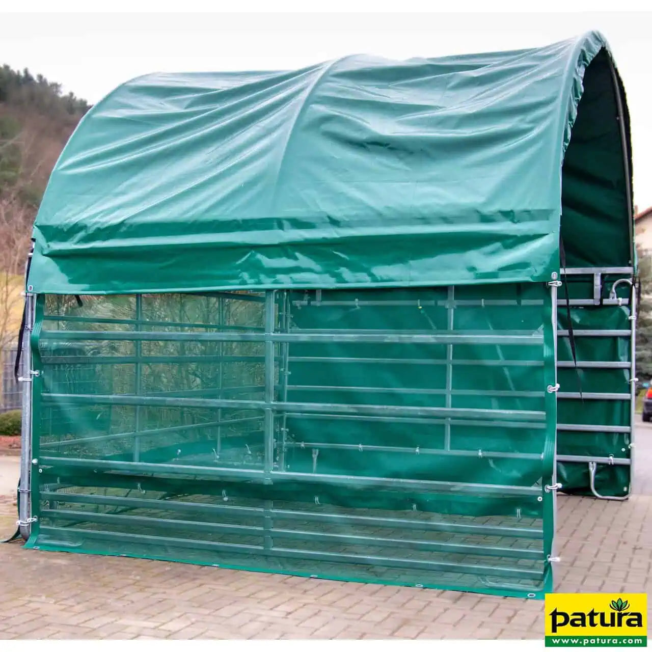 Windschutznetz Panel-Dach Compact Seitenteil 3 m, Höhe 1,6 m