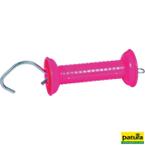 Torgriff mit Zugfeder, Haken, pink