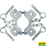 Schelle d= 76 mm, 4 Halter, vz