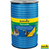 Tornado Breitband 12,5 mm, 400 m Rolle 4 Niro 0,20 mm, 1 Cu 0,30 mm, blau