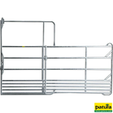 Sicherheits-Pferde-Panel mit Schiebetor 3,60 m, Höhe 2,50 m