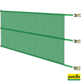 Windschutz-Spannpanel, windbrechendes Netz, Höhe 2,00 m, Breite 8,00 m