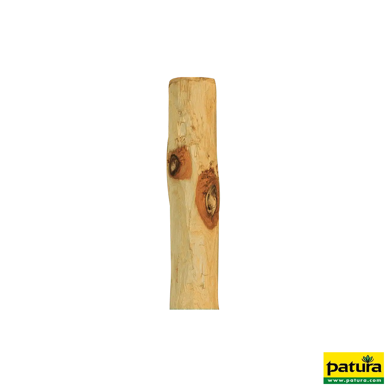 Robinienpfahl, rund, 2,0 m, d=6-8 cm, gefast, 4-fach gespitzt, entrindet