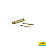 Achse Messing, Ø 6 mm, 32 mm, für SUEVIA Modell 500, mit 2 Splinten