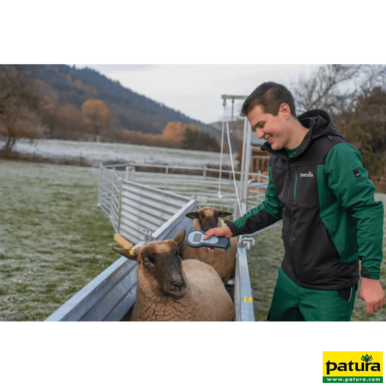 Hand-Lesegerät TracKing-1 BT, Bluetooth, für elektronische Ohrmarken, Länge 23 cm