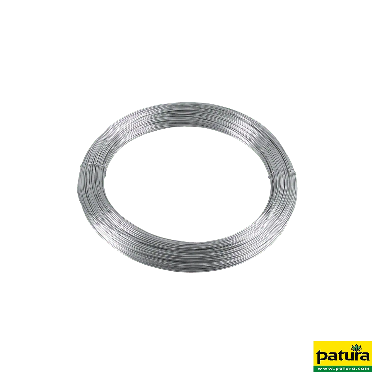 Glattdraht 1,6 mm, verzinkt, 5 kg Ring mit  ca. 280 m