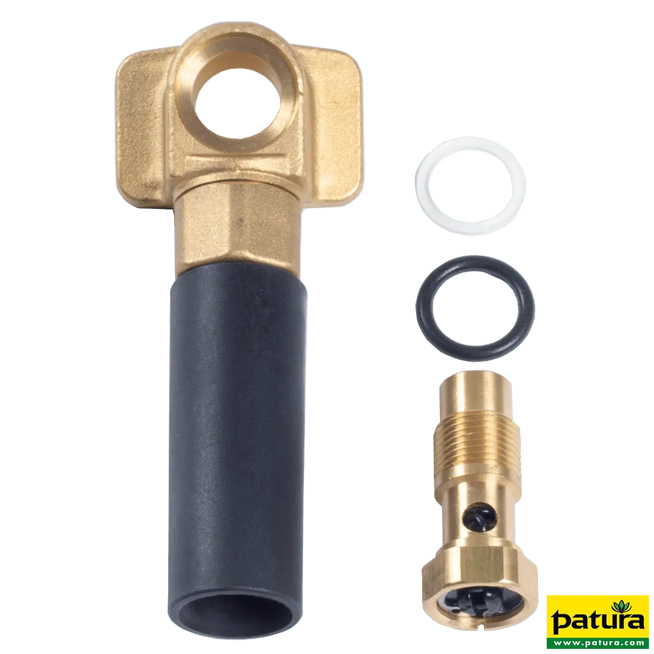 Reparatur-Set für A33 Rohrventil, ohne T-Stück, Messing