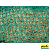 Futtersparnetz, 4,50 x 4,50 m, Maschenweite 4,5 cm, mit Gummispannseil und Schraubgliedern
