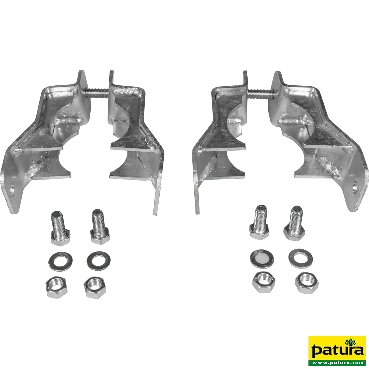 Halter für Schwingbürste MINI für Rundpfosten d= 76 mm