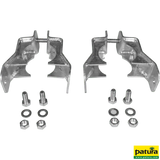 Halter für Schwingbürste MINI für Rundpfosten d= 76 mm