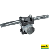 Kreuzklemme flexibles Nackenseil auf Rohr mit d= 60 mm