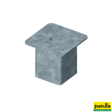 Abdeckung für Einbauhülse Quadrat 40 mm