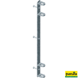 Anschraubleiste, Raster 57 cm, Länge 70 cm, mit angeschweißten Laschen, für Schafe und Ziegen, inkl. Befestigungsmaterial