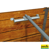 Verstellbarer Wandhalter für Nackenrohr