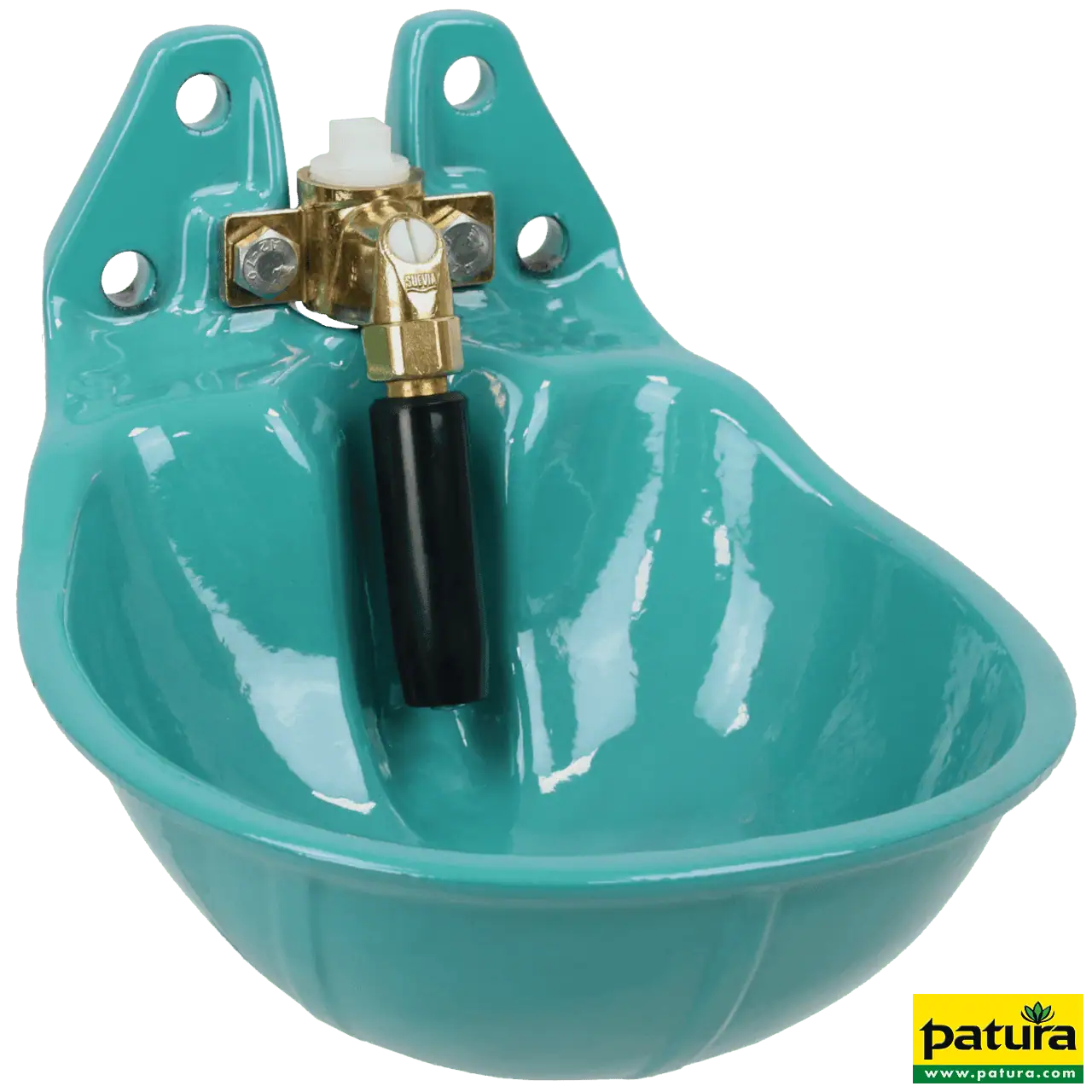 Rohrventil-Becken Mod. 25R mit 3/4" Messingventil