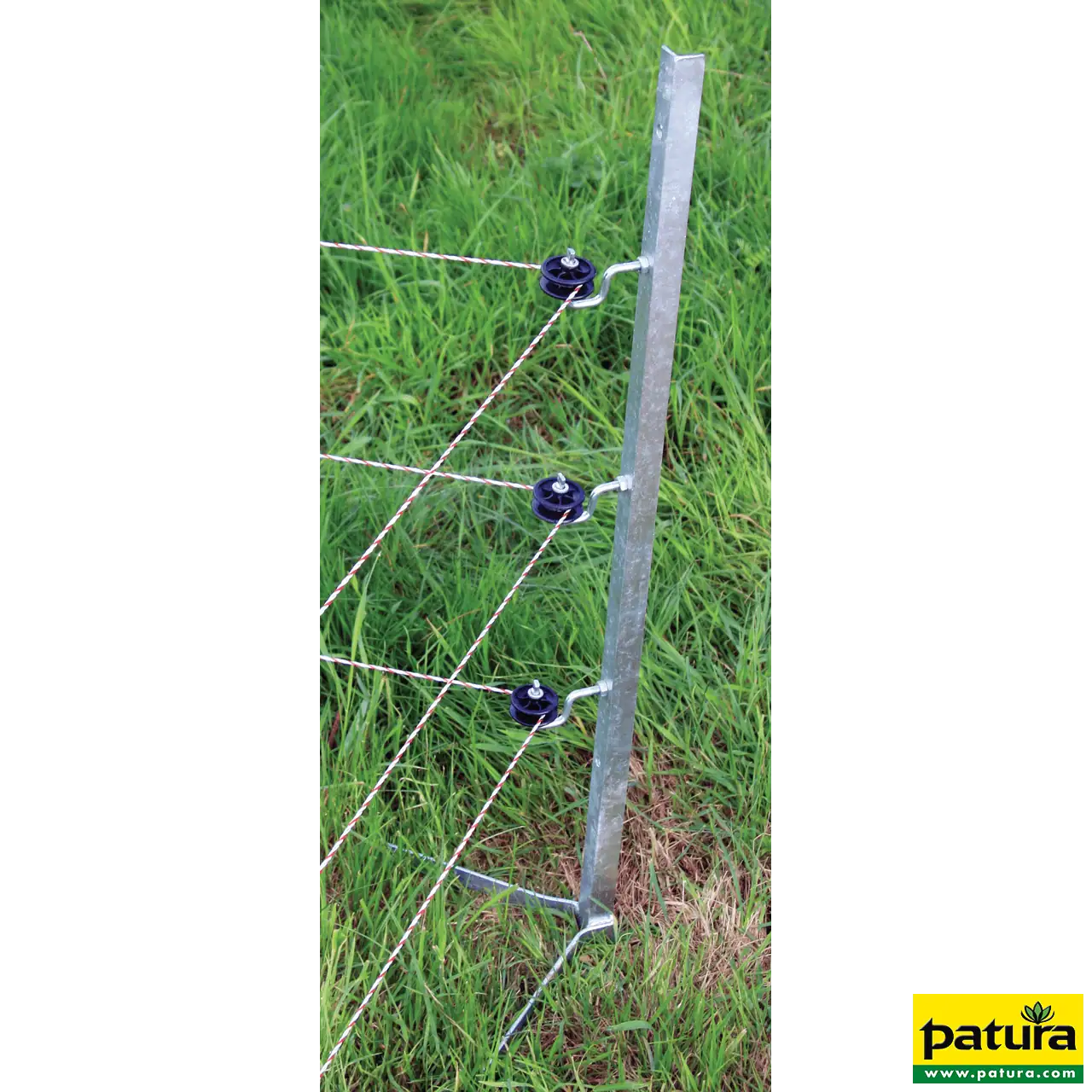 Metalleckpfahl Super, für mobile Zäune bis 0,90 m Höhe