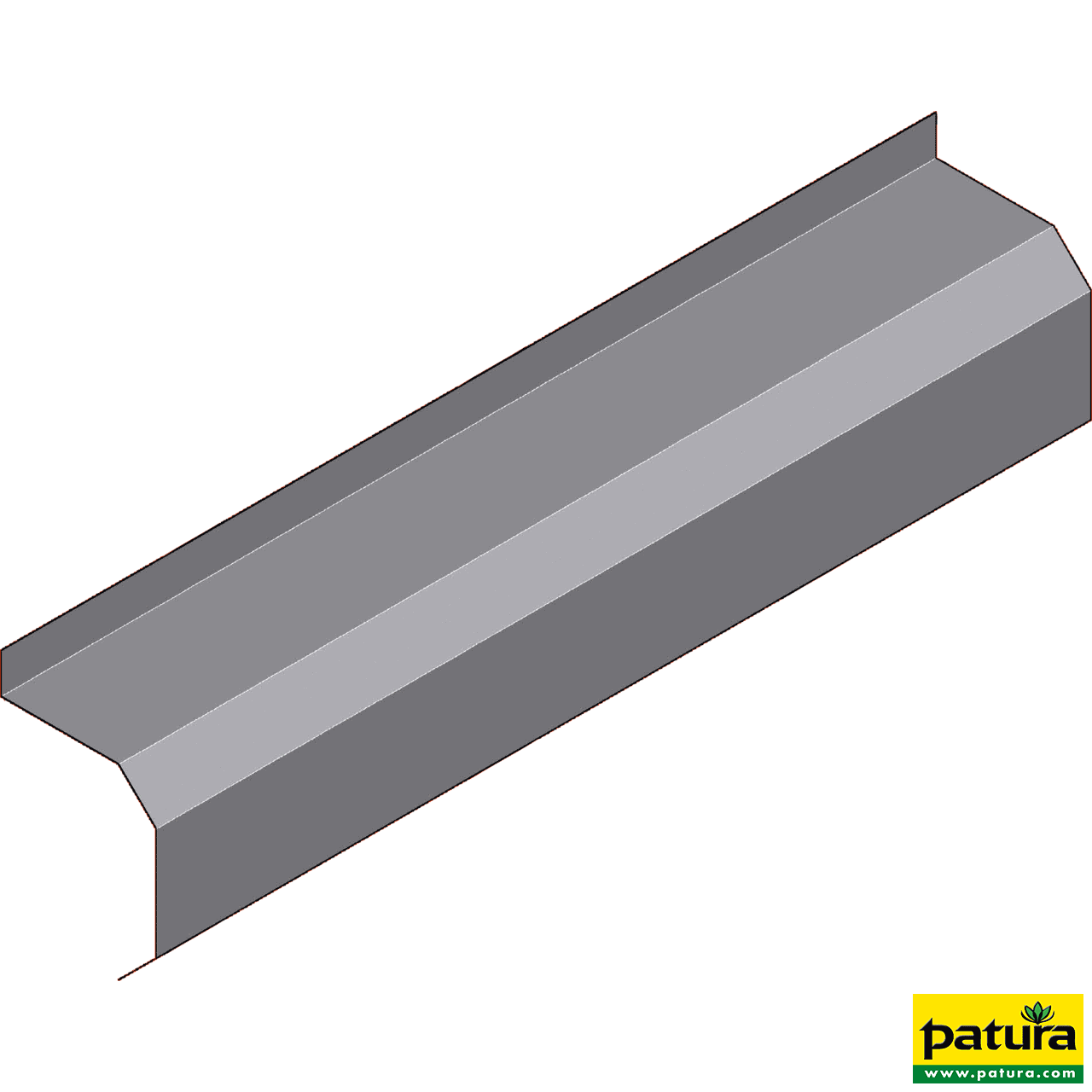 Windschutz-Zugrollo, Höhe 2,10 m, Breite 3,50 m, Rohr Ø 100 mm