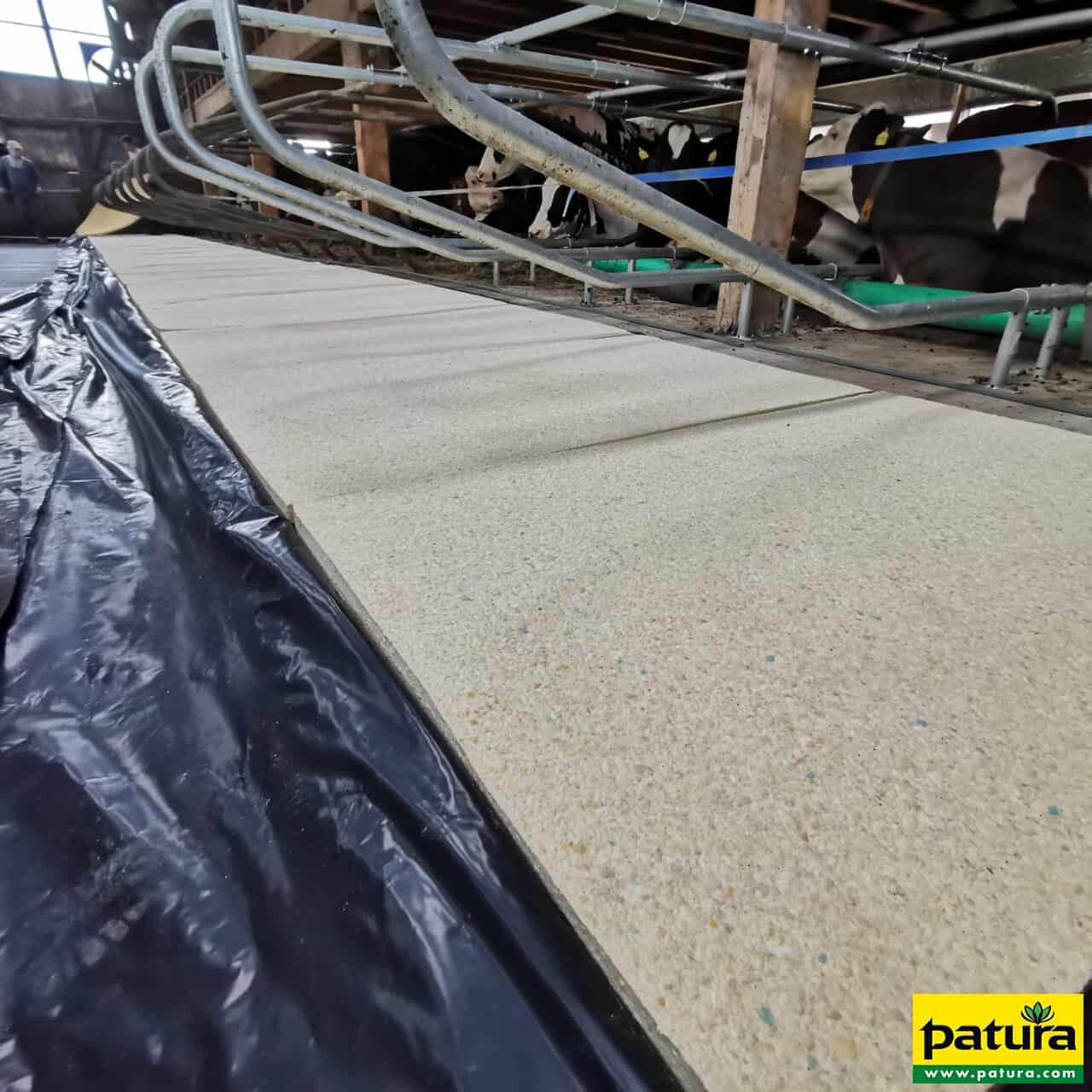 Latex-Matratze Liegeboxentiefe 1,80 m, Meterware