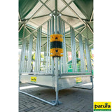 Komplett-Set Kratzbürste Multifix, Eckmontage, für Profi-Raufe oder Rohr 50 x 50 mm
