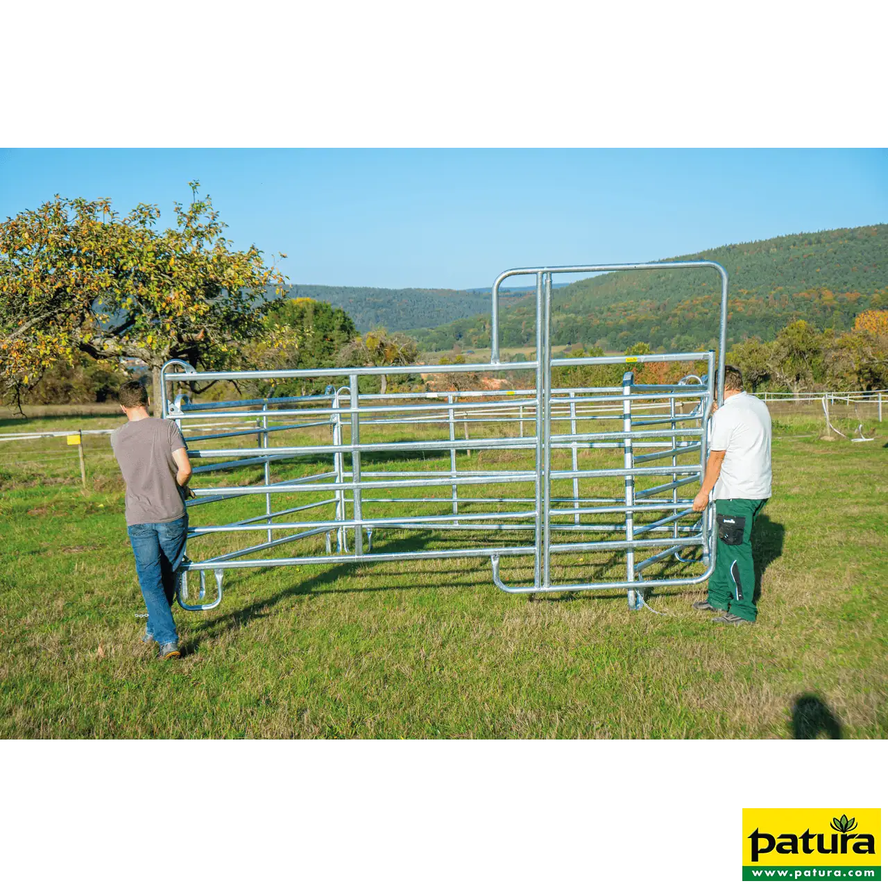 Panel-Dach Compact, Rundbogen-Unterstand, 3 m x 3,6 m
