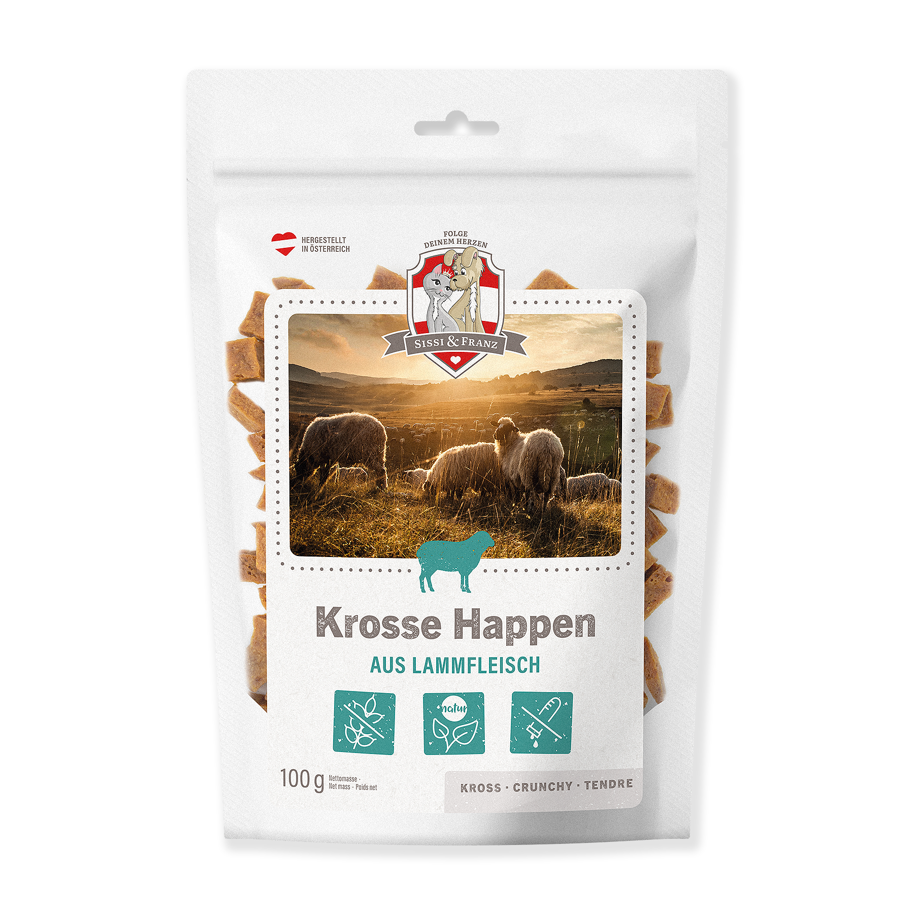 Sissi & Franz - Krosse Happen aus Lamm 100 g