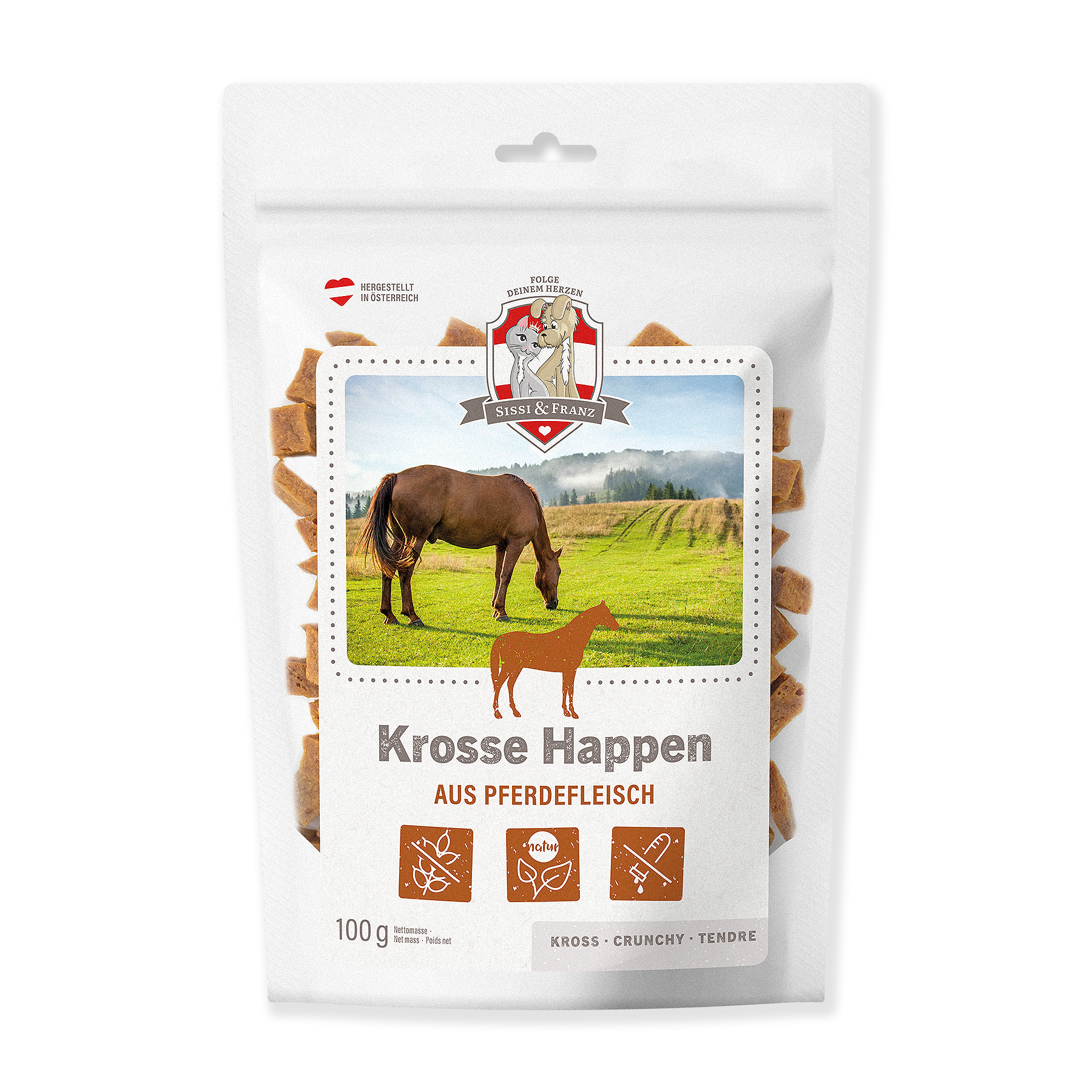 Sissi & Franz - Krosse Happen aus Pferd 100 g