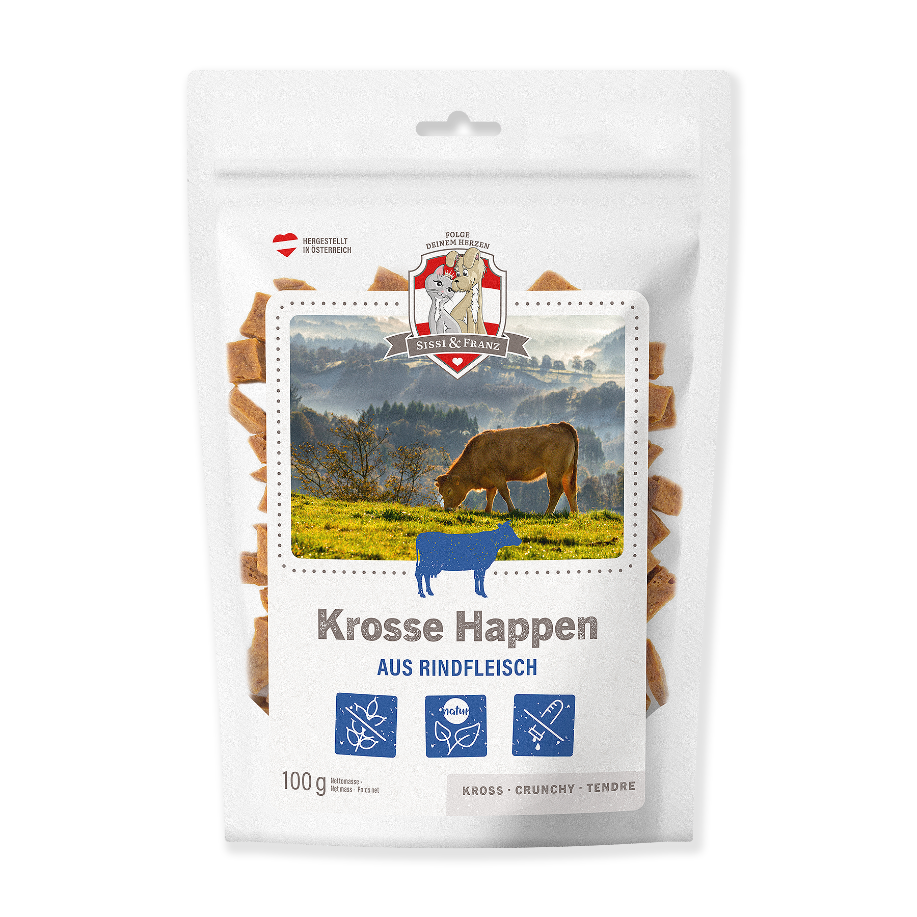 Sissi & Franz - Krosse Happen aus Rind 100 g