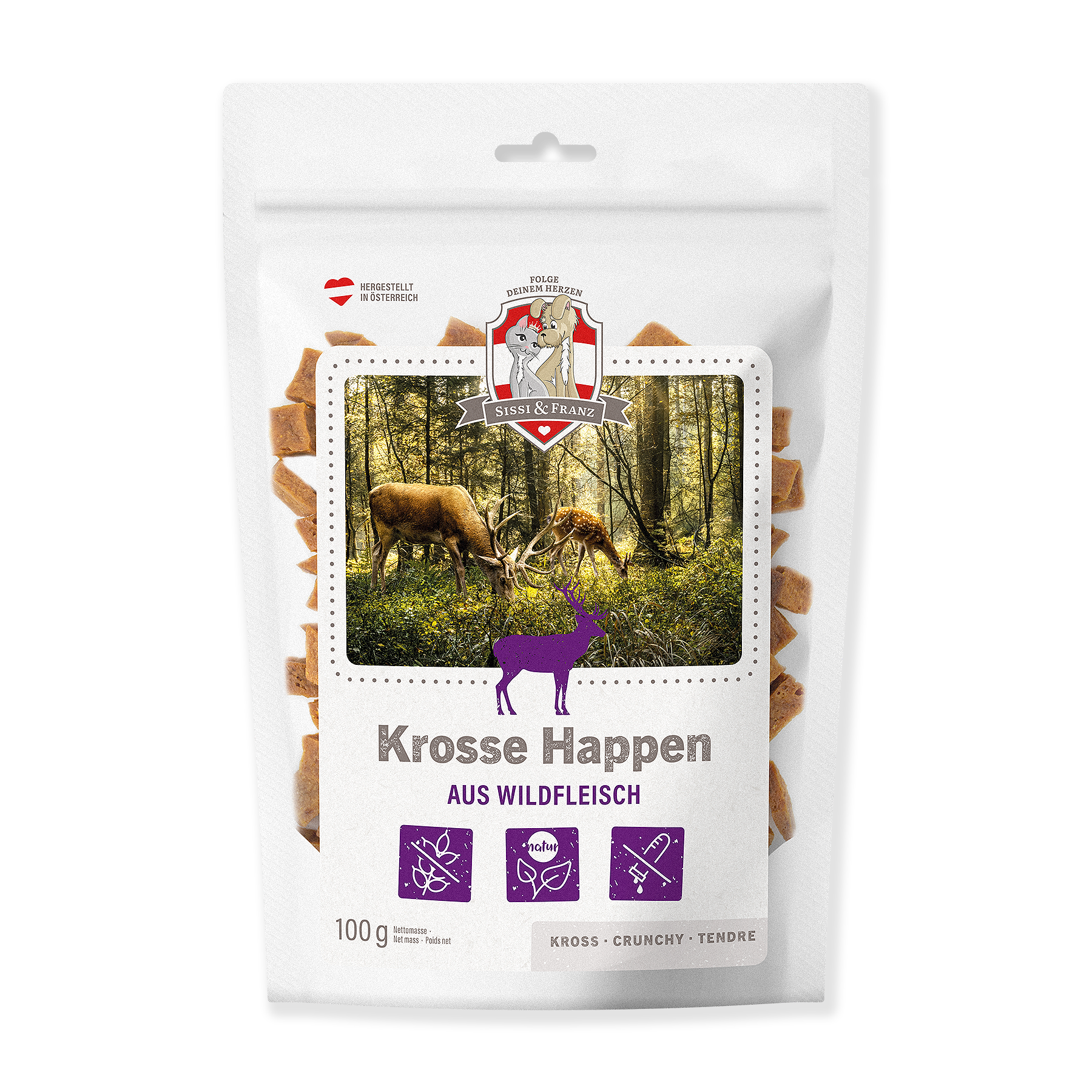 Sissi & Franz - Krosse Happen aus Wild 100 g