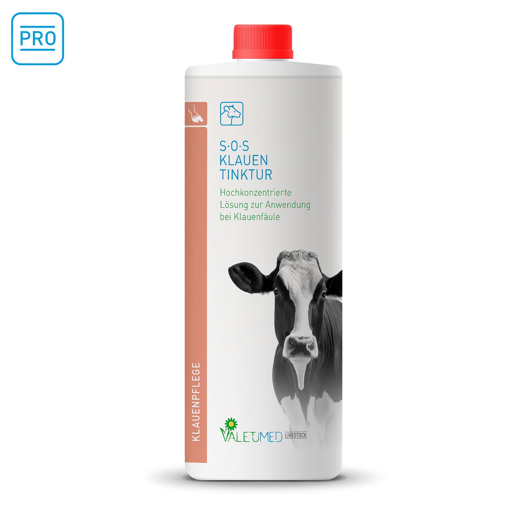 Valetumed - Professional SOS Klauen Tinktur 1000 ml