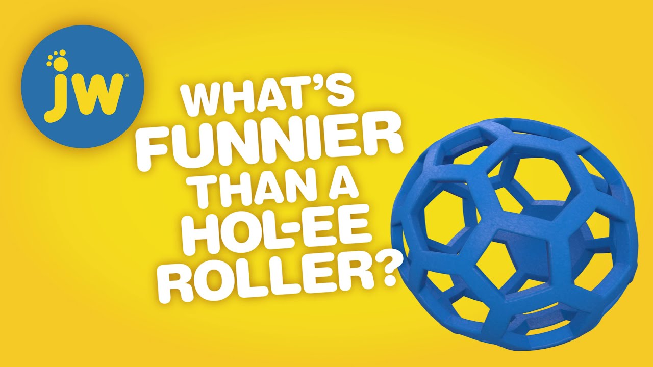 JW Hundespielzeug Hol-ee Giggler, Naturkautschuk, Ø 11,5 cm