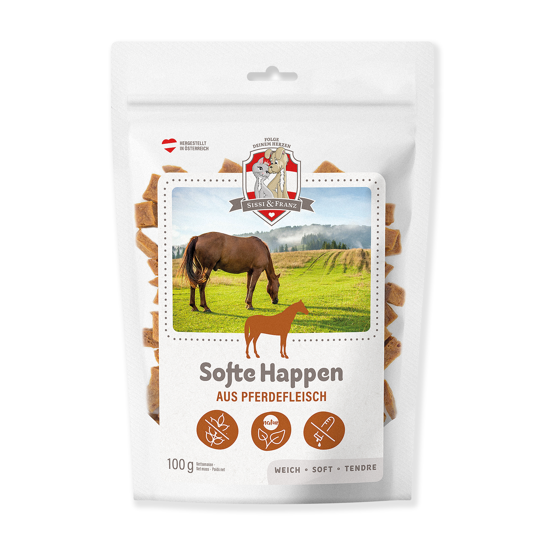 Sissi & Franz - Softe Happen aus Pferd 100 g