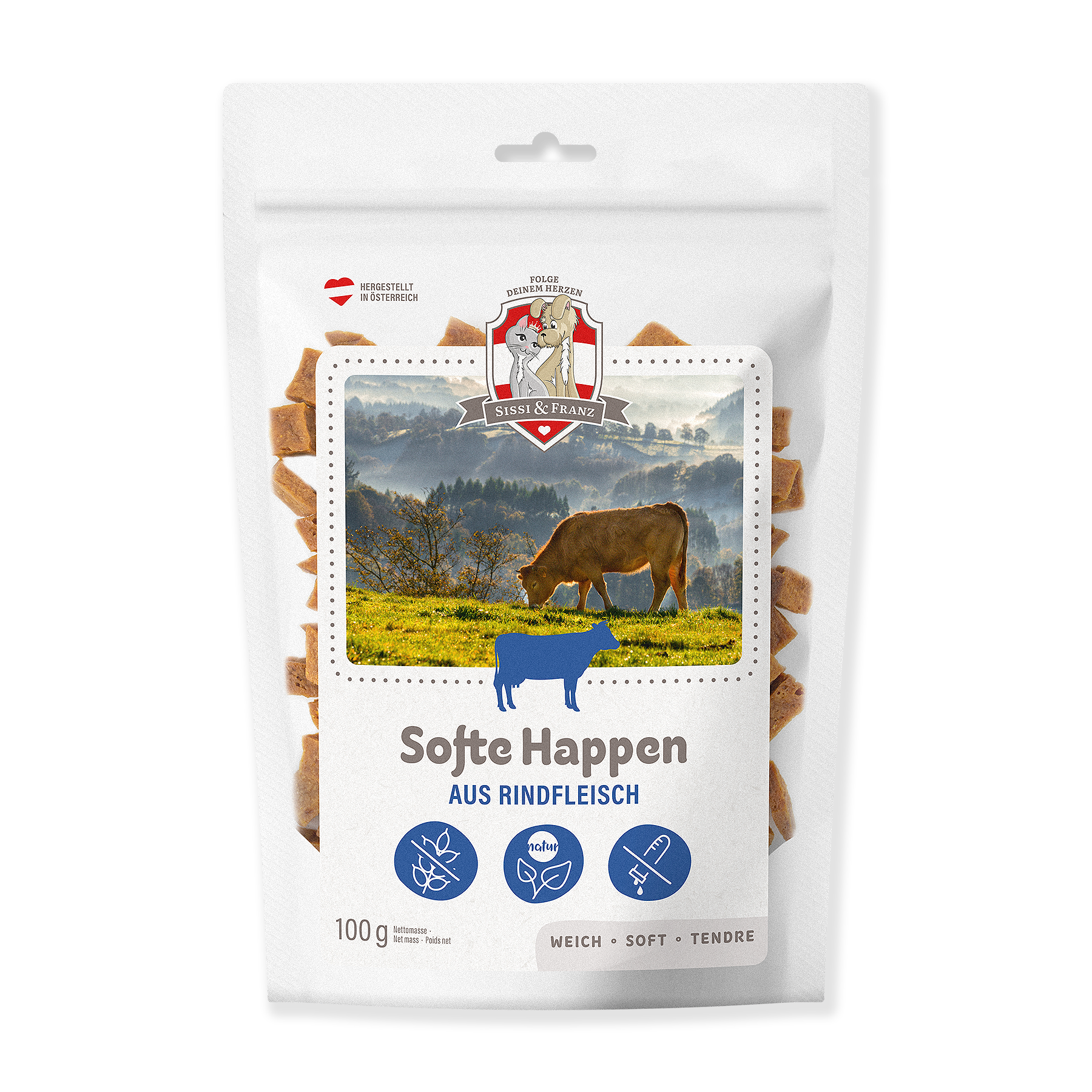 Sissi & Franz - Softe Happen aus Rind 100 g